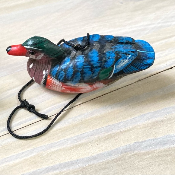 Set of 5 Mallard DUCK Ornaments 2.5 x 1  x 1.25 inches - Picture 6 of 16